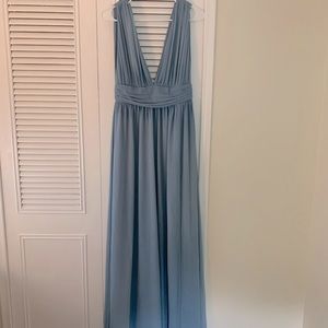 Lulus Heavenly Hues Light Blue Maxi Dress